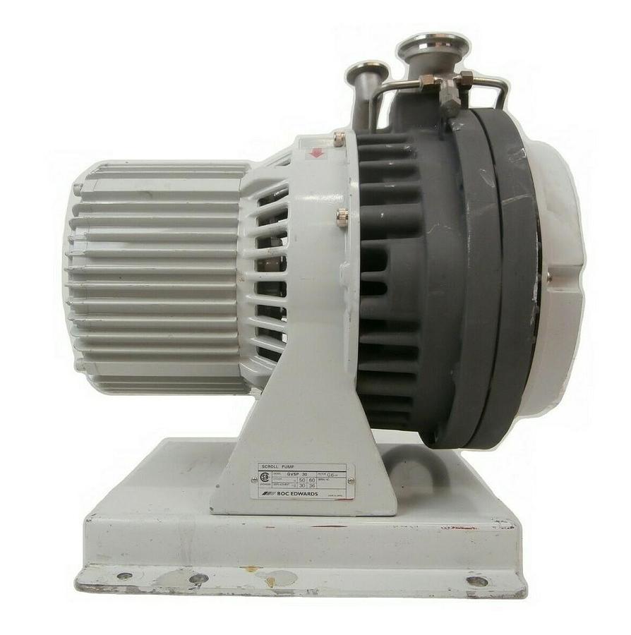 Used GVSP30 Edwards A710-04-907 Dry Scroll Vacuum Pump 23255 Hours Tested As-Is