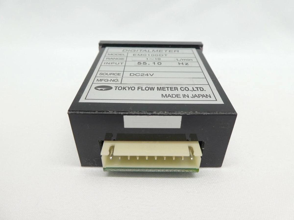 Used Tokyo Flow Meter EM0100DT Digital Meter DIGITALMETER 1~10 L/min Lot of 25 Spare