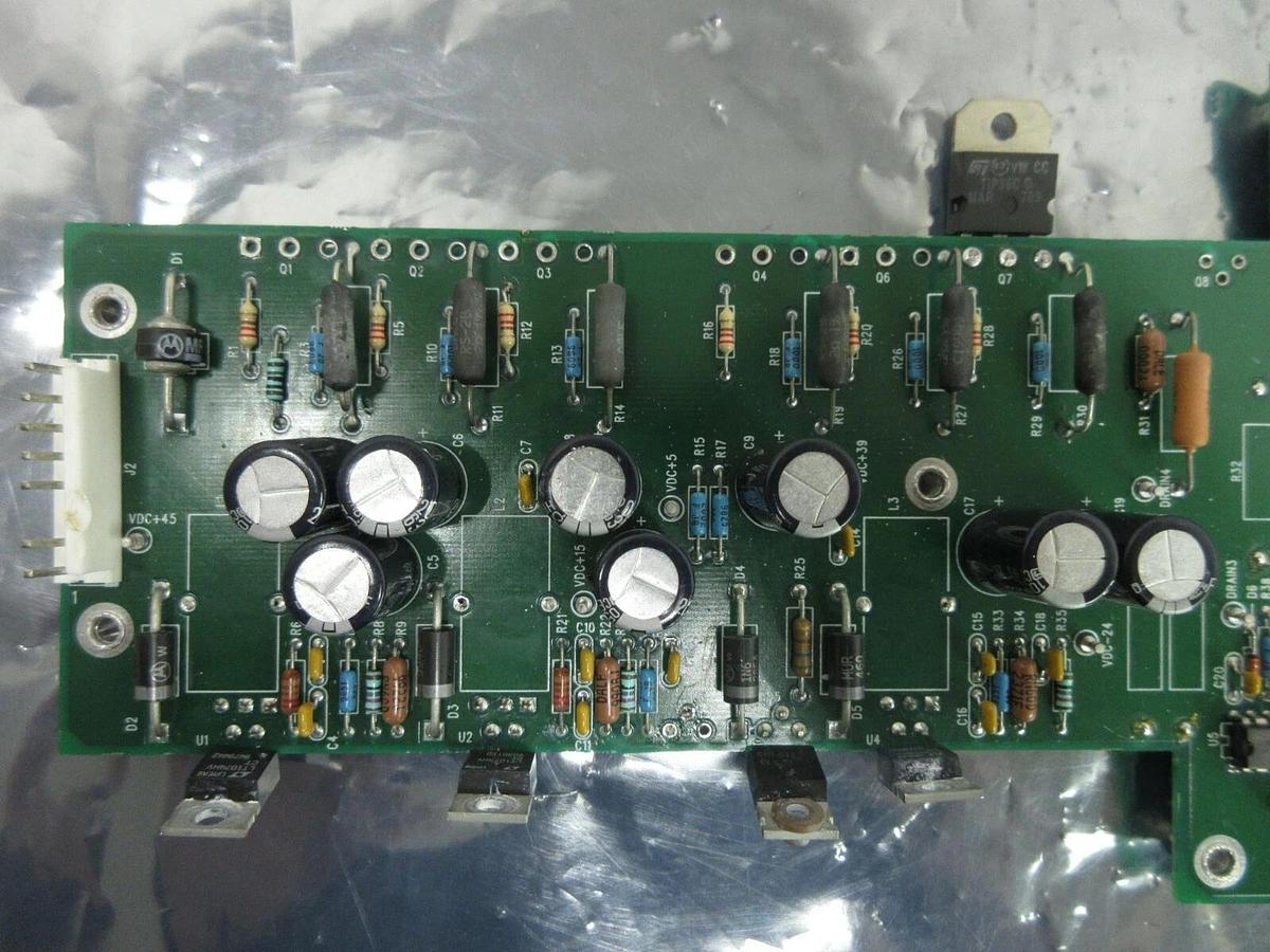 Used ASTeX Applied Science & Technology ABX-X490 Driver Board PCB ETO Rack Working