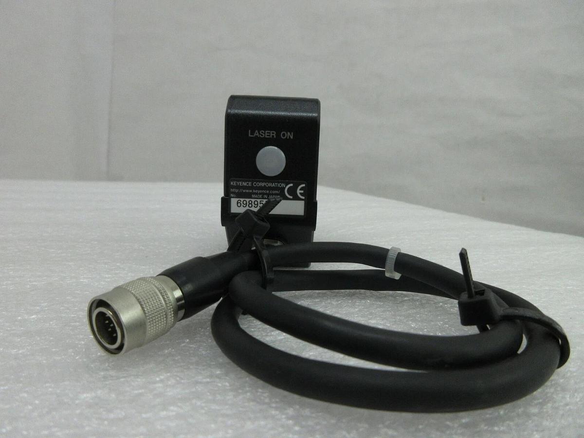 Used Keyence LT-5959 High-Accuracy Laser Confocal Displacement Meter Set Working