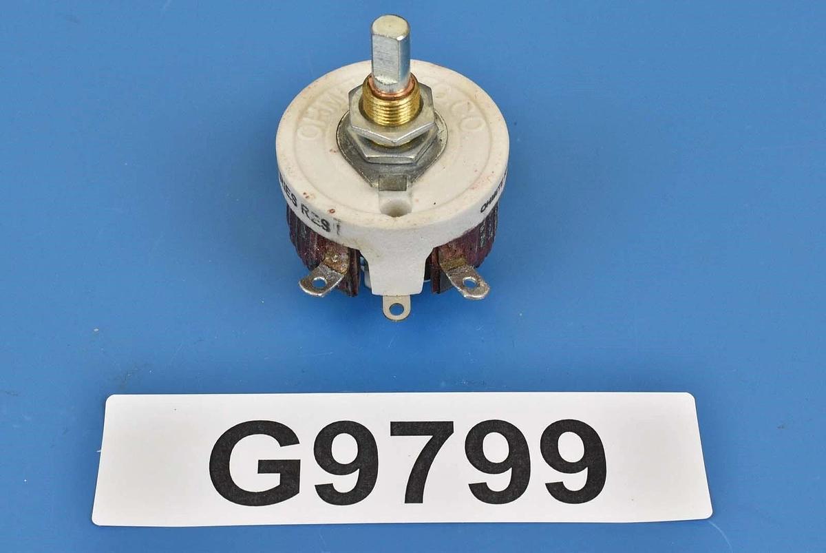 Used Ohmite RHS1R0 Ion Gauge Pot 1 Ohms