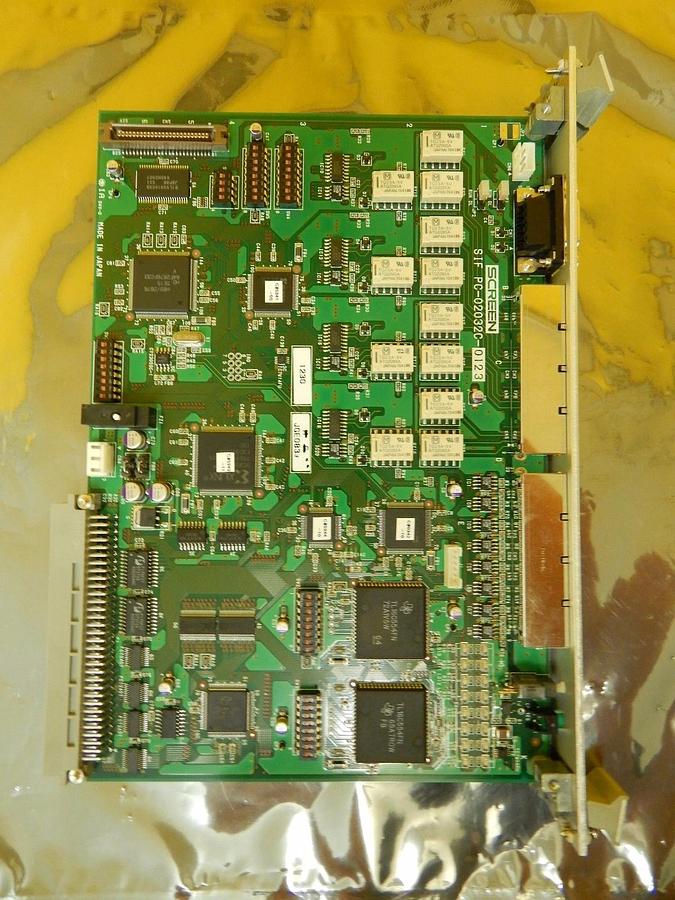 Used DNS Dainippon Screen PC-02032C-0123 SIF Interface VMEbus Card PCB SIF-A Used