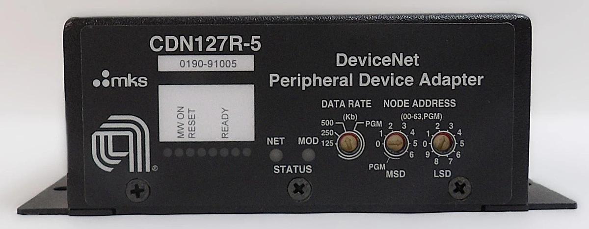 Used MKS Instruments CDN127R-5 DeviceNet Peripheral Adaptor Lot of 4 Working