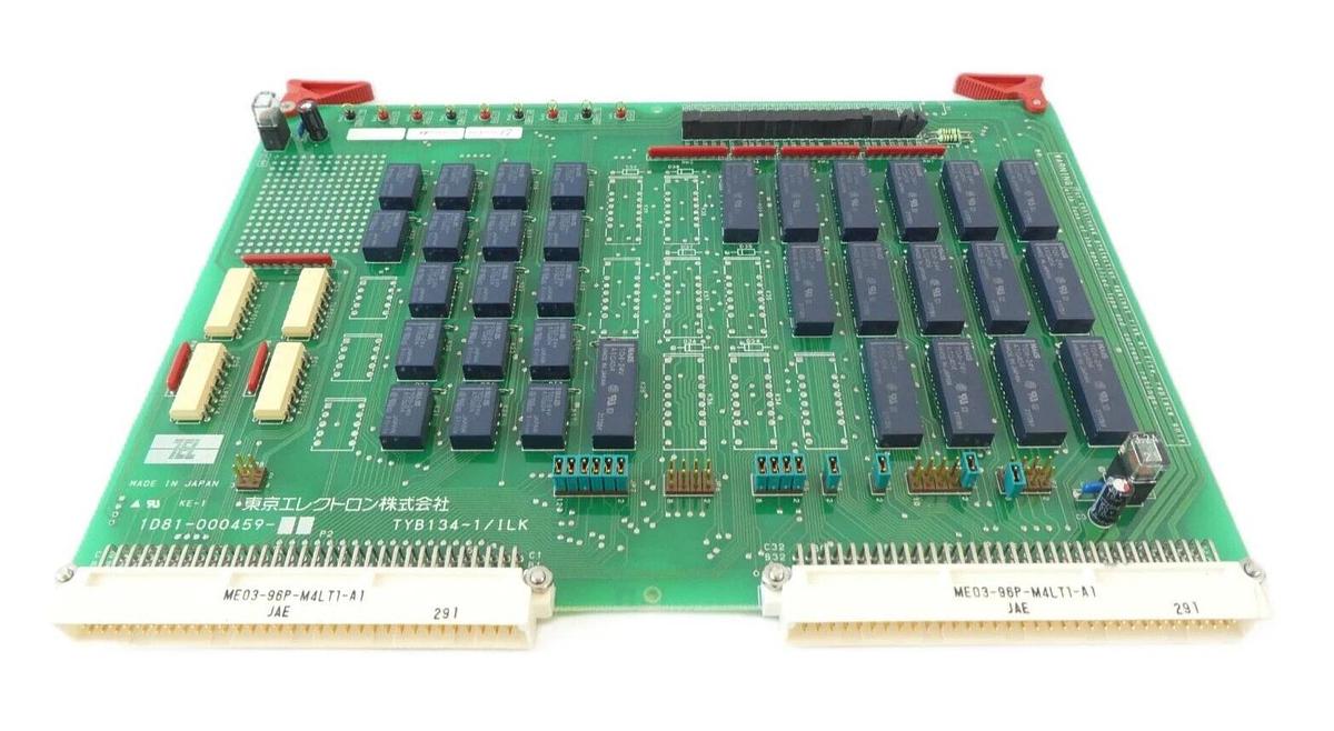Used TEL Tokyo Electron 1D81-000459-17 Interface PCB Card TYB134-1/ILK Working Spare