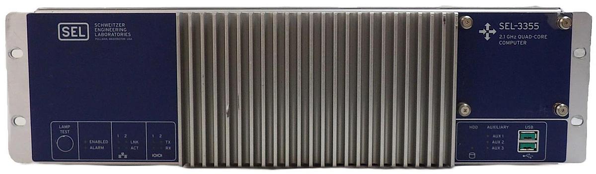 Used Schweitzer 3355=KM4B Industrial Computer PC SEL-3355 i7 2.10GHz 16GB RAM Working