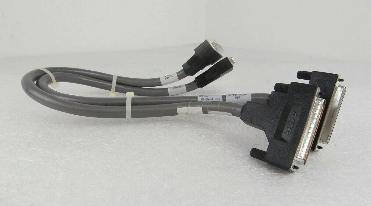 Used AMAT Applied Materials FIC to OPTO PC Cable Set of 2 0150-03462 0150-03463 Spare