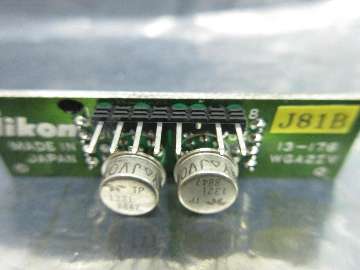 Used Nikon 13-176 Interface Board PCB WGA2IV NSR-1755G7A Step-and-Repeat G-Line Used
