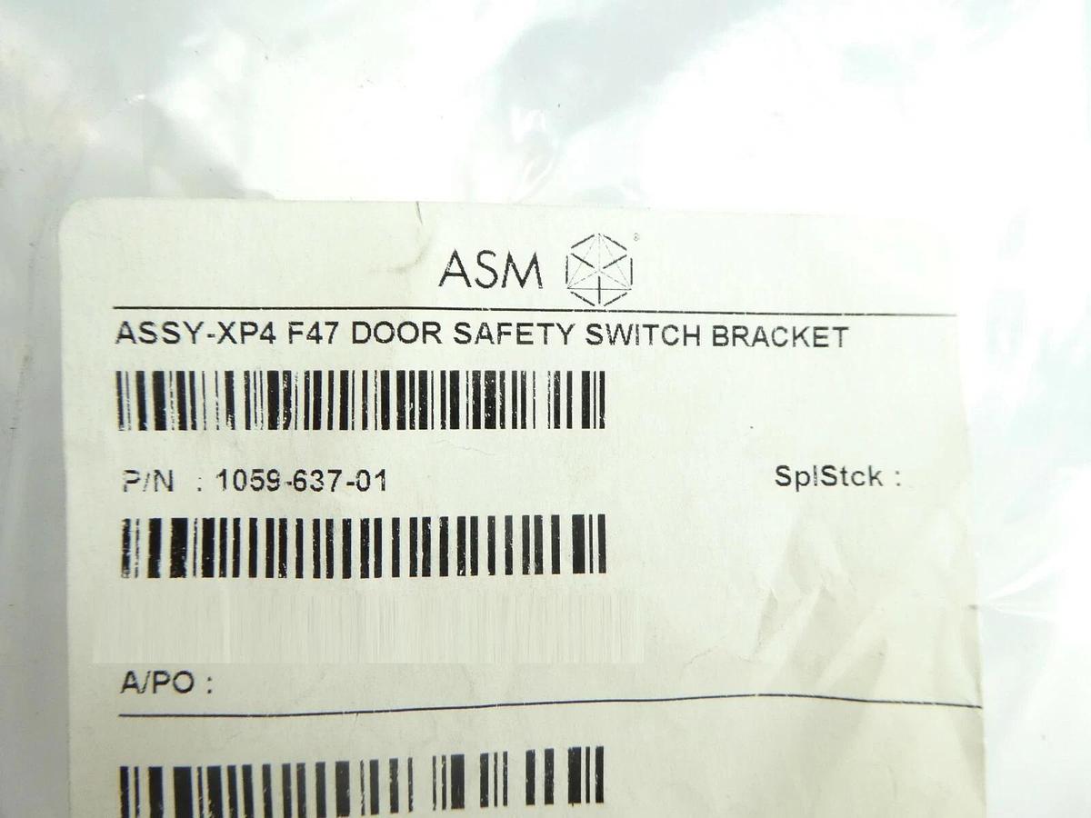 ASM 1059-637-01 Door Safety Switch Bracket XP4 F47 Lot of 4 New Surplus