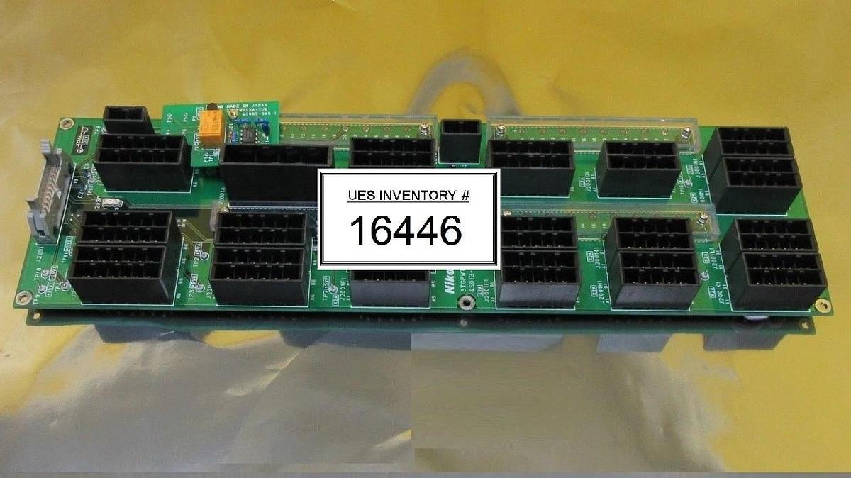 Used Nikon 4S013-324-1 Backplane Interface Board PCB STGPWTX2A NSR-S204B Used Working