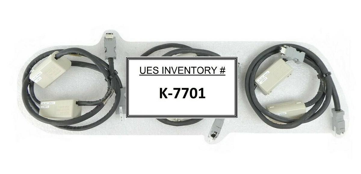 Used Nikon FX-601F X Y Theta Encoder Cable Set of 3 Yaskawa JUSP-BA01 Working Surplus