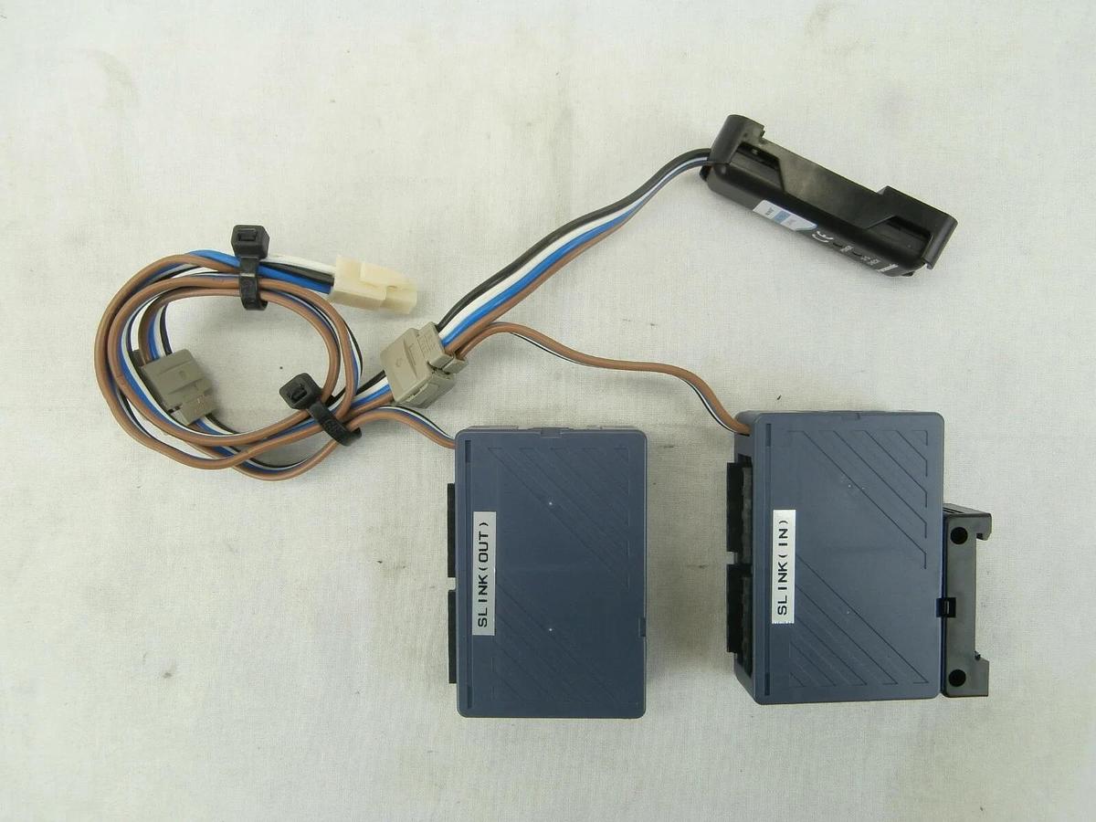 Used Sunx S-LINK V Sensor Set Lot of 4 SL-VT8E SL-VTP8E Panasonic SL-VEU Used Working