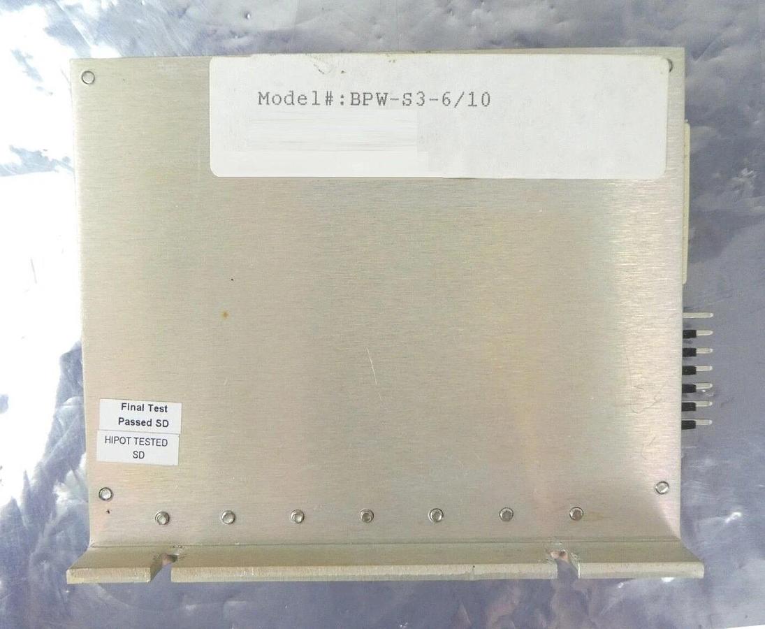 Used Western Servo Design 10116-100 Driver BPW-S3-6/10 Mattson 559-08623-00 Lot of 6