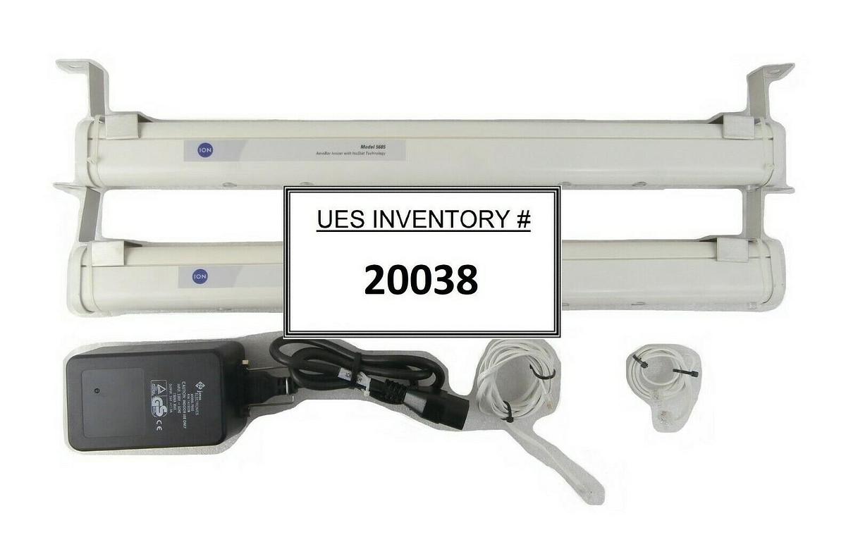 Used ION Systems 5685 22" AeroBar Ionizer Bar Set of 2 FEI Company CLM-3D Working