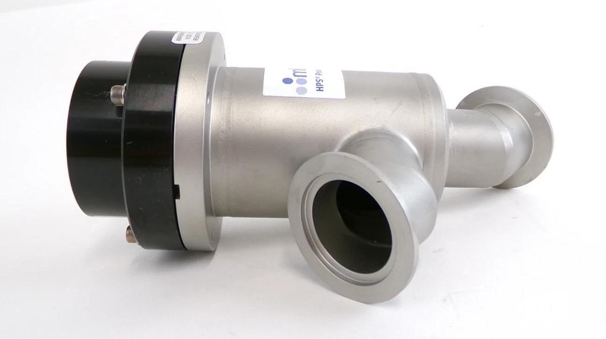 Used MKS Instruments 100016770 UHV Angle Valve Reseller Lot of 2 Working Surplus