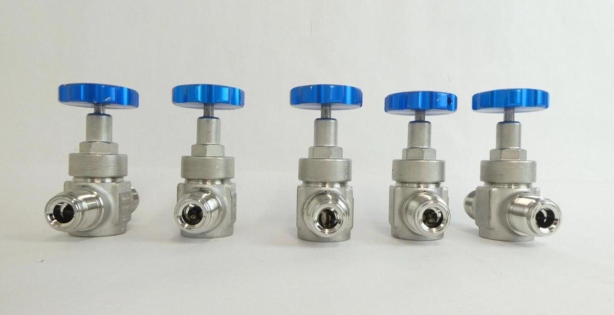 Used IHARA 9C16 Bellows Manual Valve 10k-3/4 Reseller Lot of 10 Working