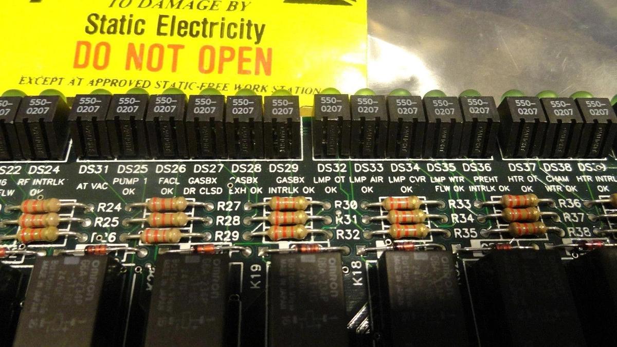 Used Novellus Systems 2130 Interlock Gamma Board PCB Used Working