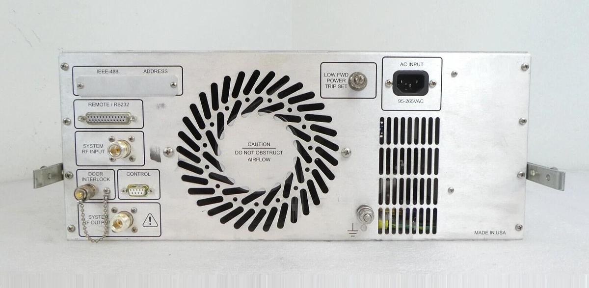 Used AR Amplifier Research 1-70-366-007 Wideband RF Power Amplifier KAW2020M12 Spare