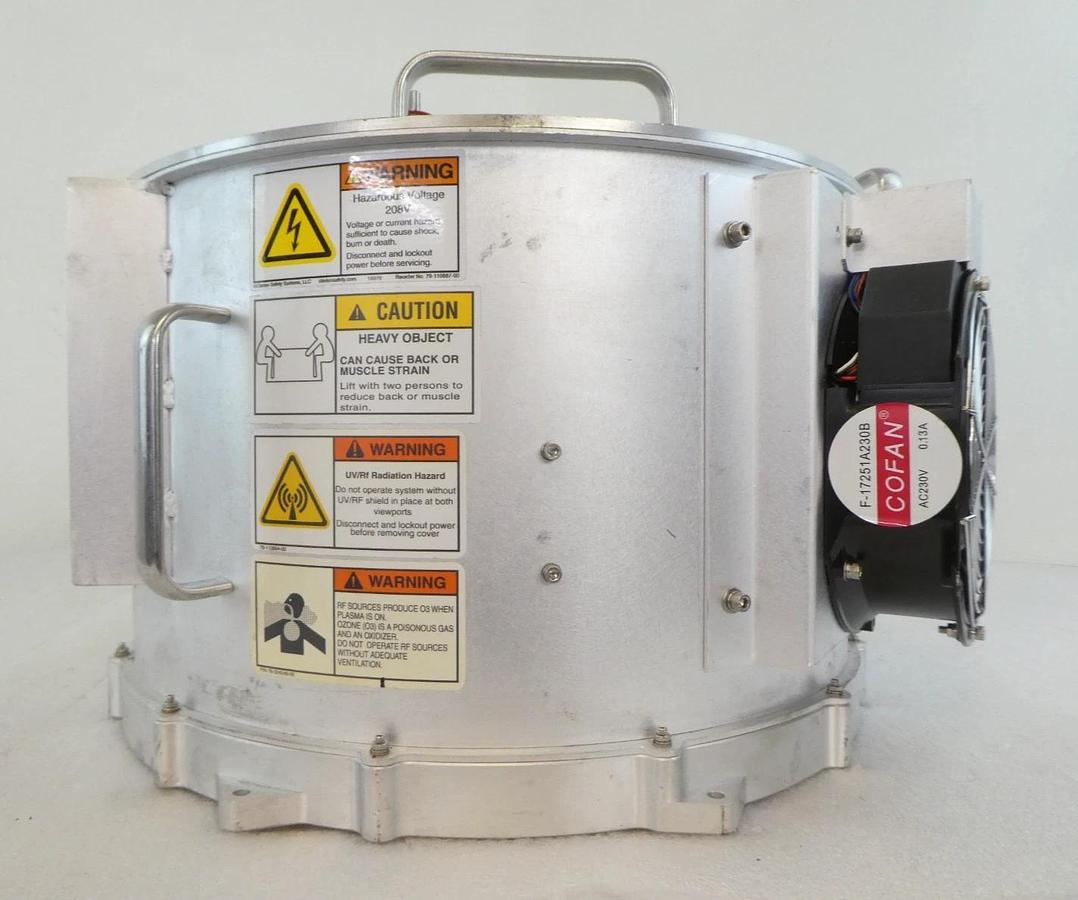 Used Lam Research 857-174321-111 RF Match Chamber Top With Light Source Working