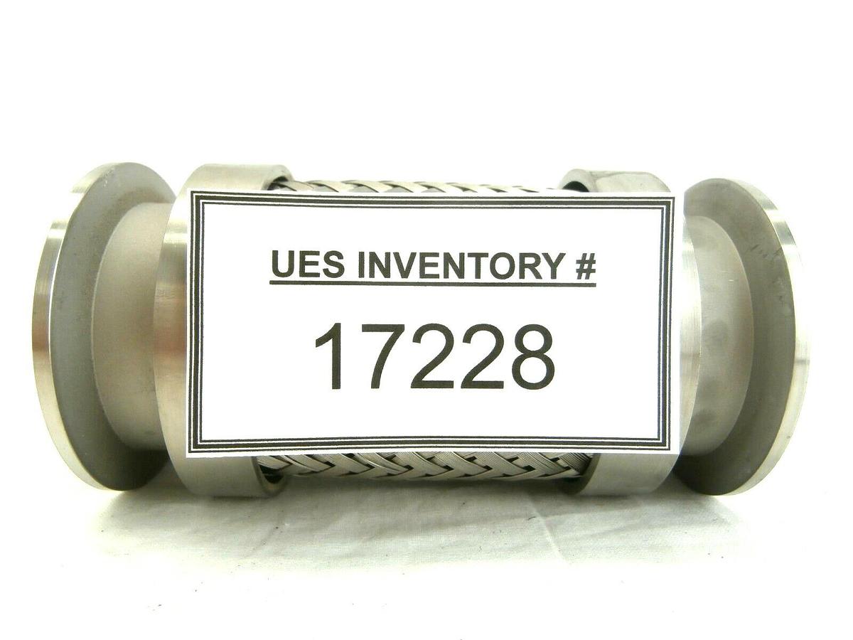 Used Edwards C10517294 Braided Flexible Pipeline Bellows 5.5" NW50 Used Working