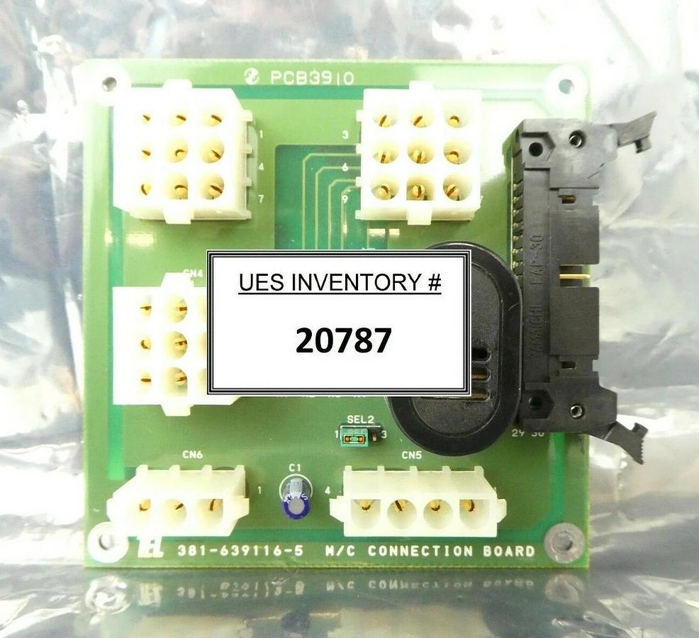 Used TEL Tokyo Electron 381-639116-5 M/C Connection Board PCB PCB3910 Working Surplus