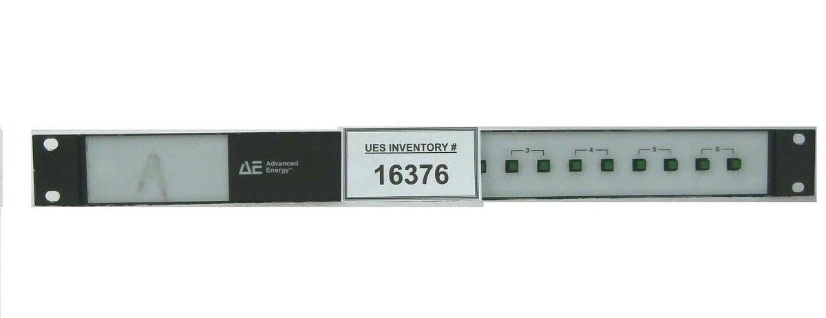 Used AE Advanced Energy 2196-000-01 DC Interface Module Display Panel Used Working