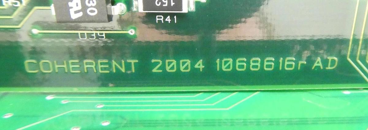 Used Coherent C1068615 Interface Panel PCB 1068616r 1068618r Working Surplus