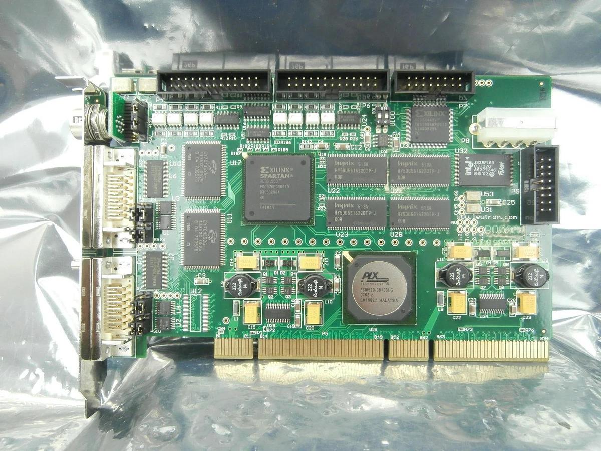 Used Leutron Vision PicPortX CL Stereo PicPort Camera Link Grabber PCB Card Used