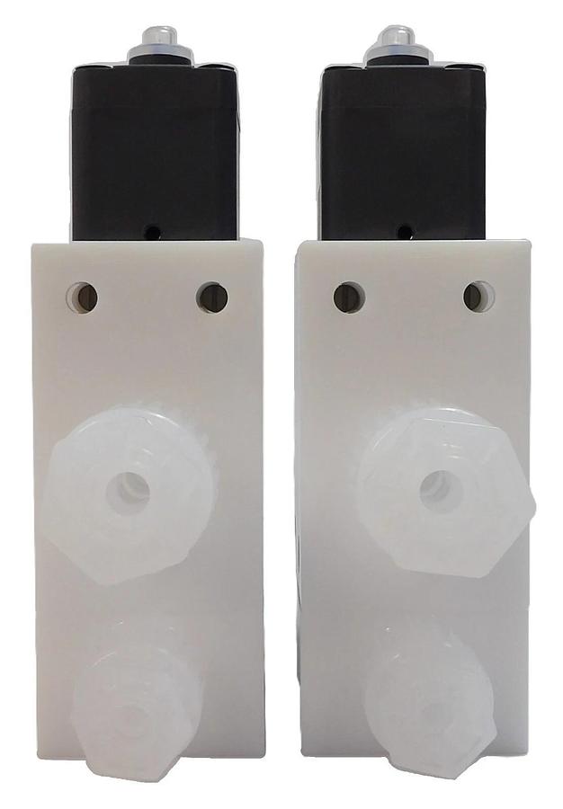 Used SMC LLC2B-02-Z11-X90 High Purity Chemical Valve Reseller Lot of 2 New Surplus