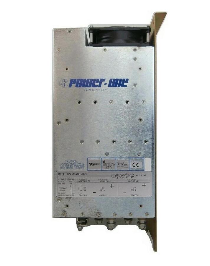 Used Power-One RPM5A4A4C1CS676 Power Supply 2500W Schlumberger 97171048 Working Spare