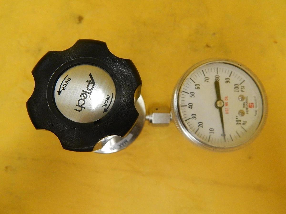 Used APTech AP1410S 2PW FV4 FV4 Manual Diaphragm Valve Used Working