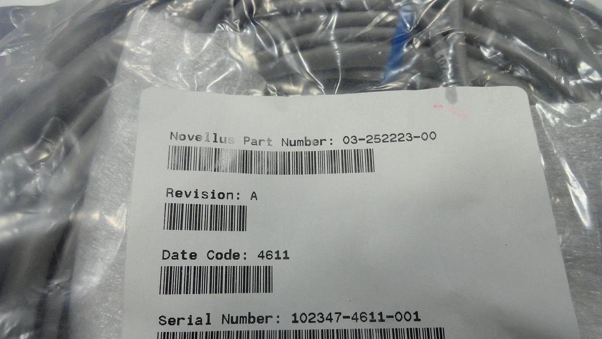 Used Novellus Systems C3 Vector Cable Kit 03-252223-00 03-291555-00 Set of 7 Used