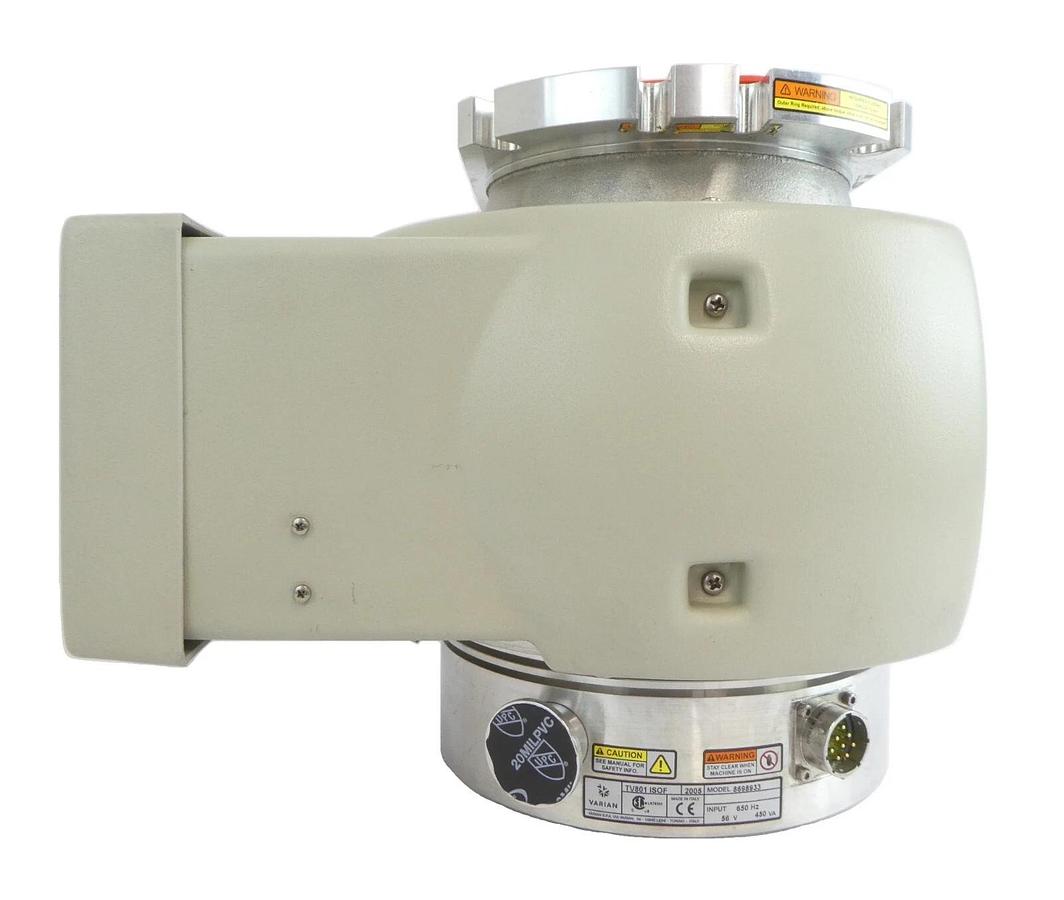 Used TV801 ISOF Varian 8698933 Turbomolecular Pump Turbo Untested As-Is