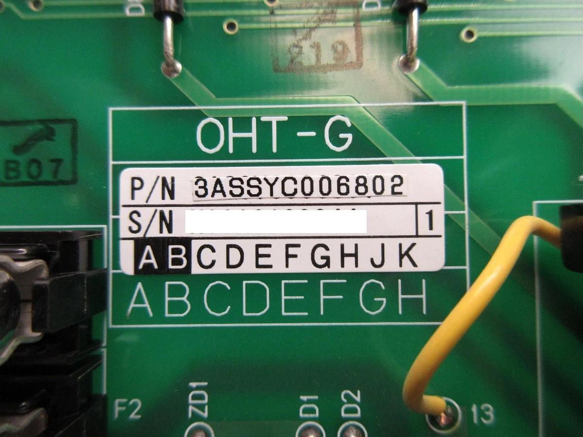 Used Shinko Electric 3ASSYC006802 Interface Board PCB OHT-G YEP-1735A Used Working