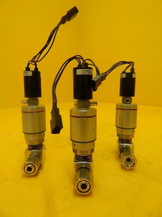 Used Qualiflow 03M04 F HF Series On Off Valve Lot of 4 ASM Epsilon 3000 Used Working