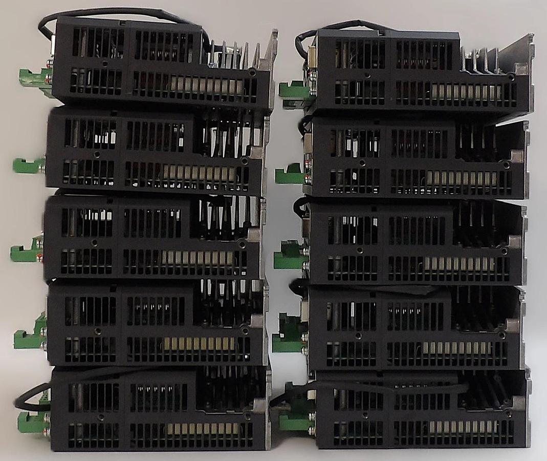 Used Sanyo Denki RS1L01AZB00 Servo Drive SANMOTION R Reseller Lot of 10 Working