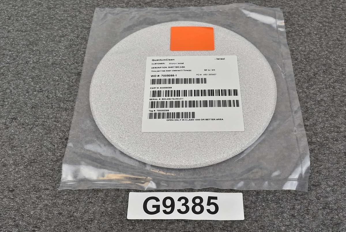 Used Applied Materials 0021-17725 Shutter Disk