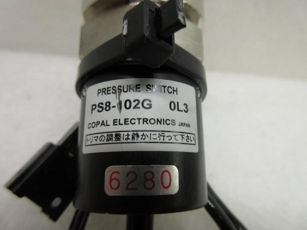 Used Copal PS8-102G Pressure Switch OL3 Nikon NSR-S204B Step-and-Repeat Used Working