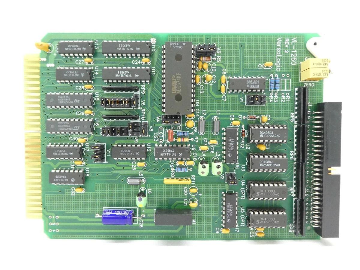 Used VersaLogic VL-1260 Analog Input Card Rev. 2.02 Varian 350D Ion Implanter Working