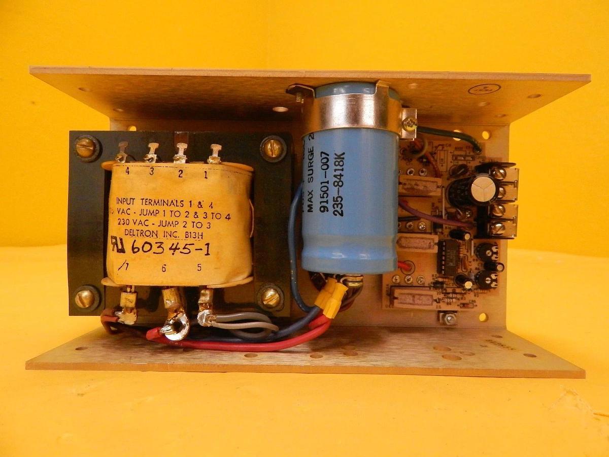 Deltron Q5-12.0 Linear DC Power Supply MRC Materials Research 1010210 New