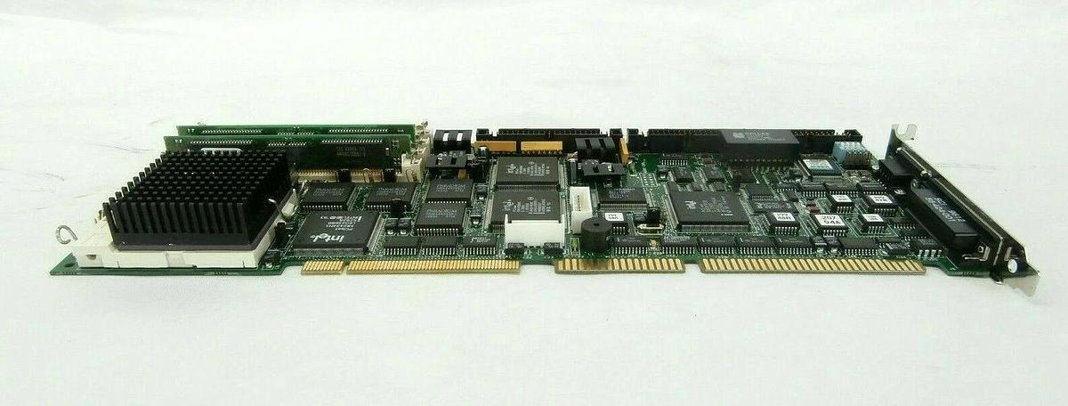 Used Texas Microsystems 23374 SBC Single Board Computer PCB Card Greyhound1 Rev B SVG