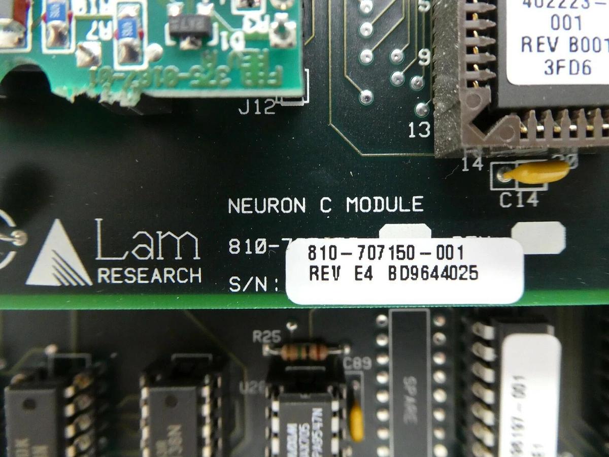 Used Lam Research 810-707103-001 I/O Bus Control 810-707150-001 Neuron PCB FPD Spare
