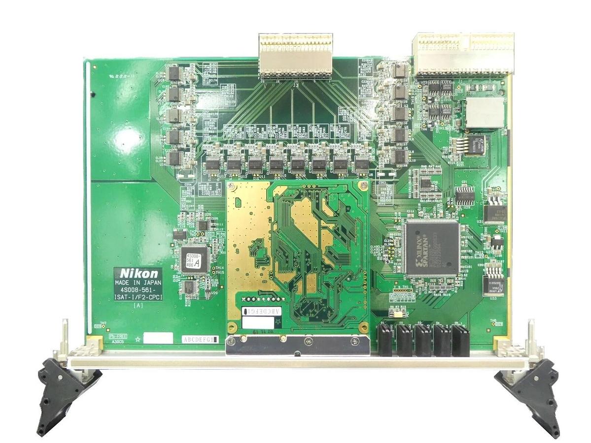 Used Nikon 4S008-561 ISAT-I/F2-CPCI PCB Card NSR FX-601F FPD Lithography System Spare