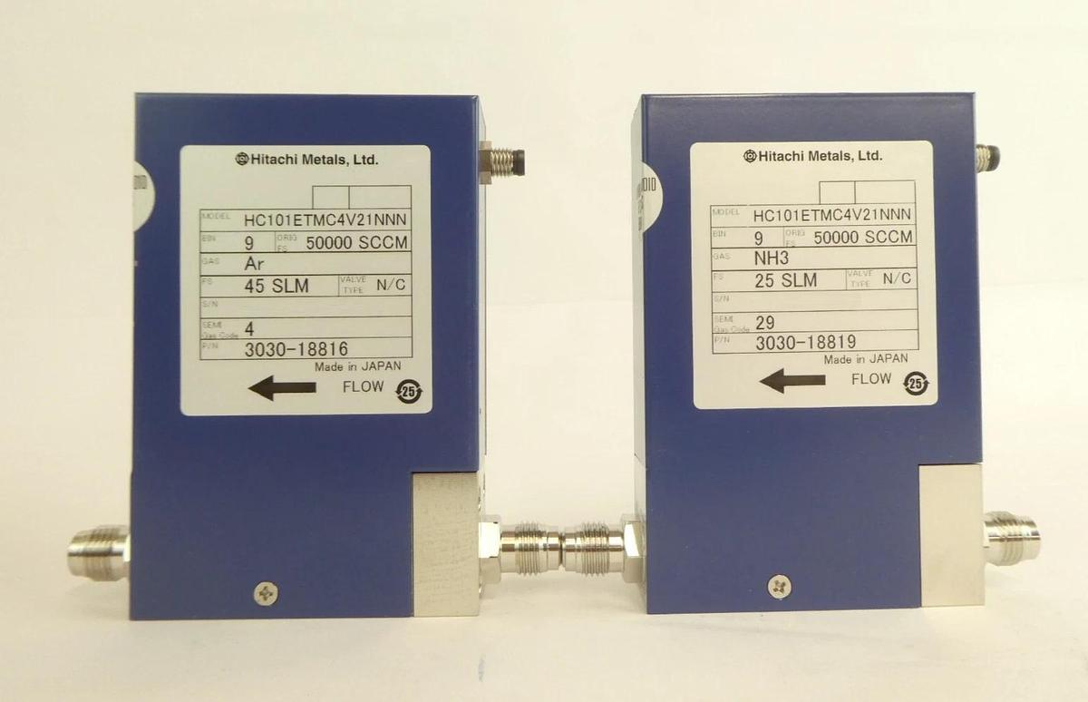 Used Aera HC100 Series Mass Flow Controller MFC Reseller Lot of 8 Working Surplus