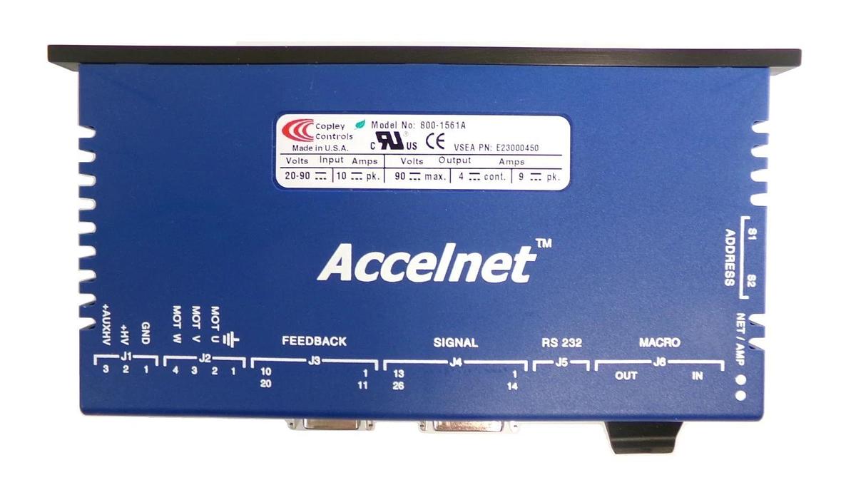 Copley Controls 800-1561A Servo Drive Accelnet Varian E23000450 New