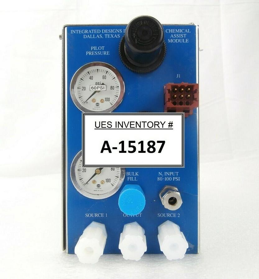 Used IDI Integrated Designs CAM-E-2S Photoresist Chemical Assist Module Working Spare