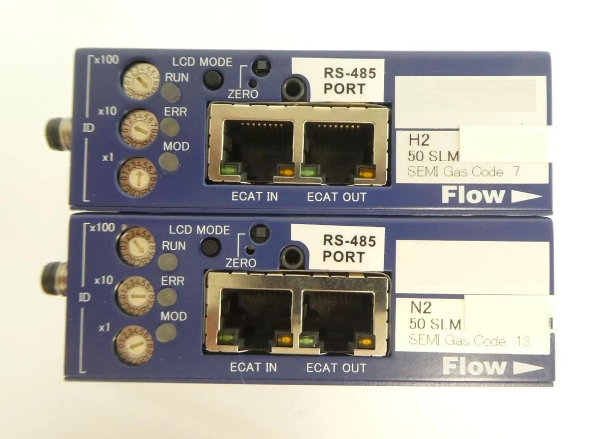 Used Aera HC100 Series Mass Flow Controller MFC Reseller Lot of 8 Working Surplus