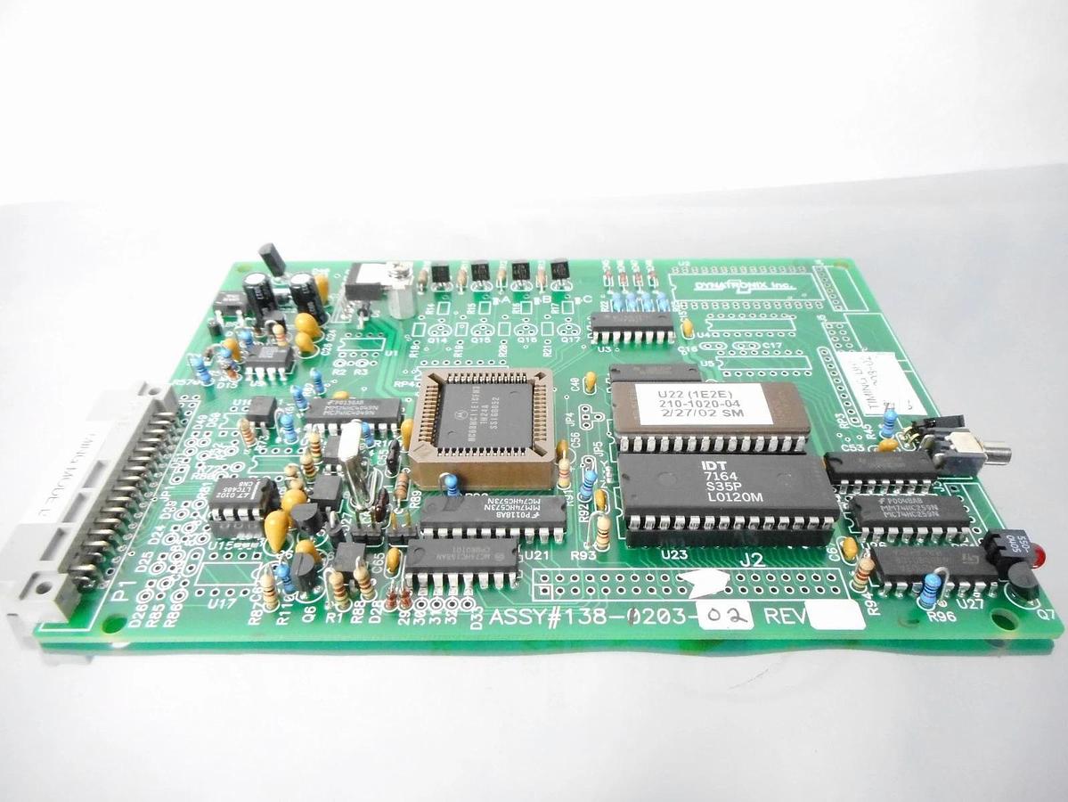 Used Dynatronix 138-1203-02 Timing Board PCB TIMING BRD Untested AS-IS