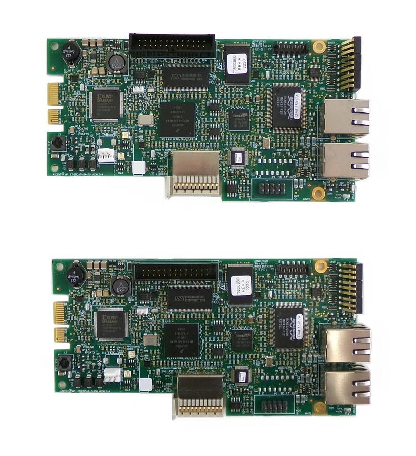 Used AE Advanced Energy 33070200-02 EtherCat-54450 Module-4 PCB 23070130-A Lot of 2