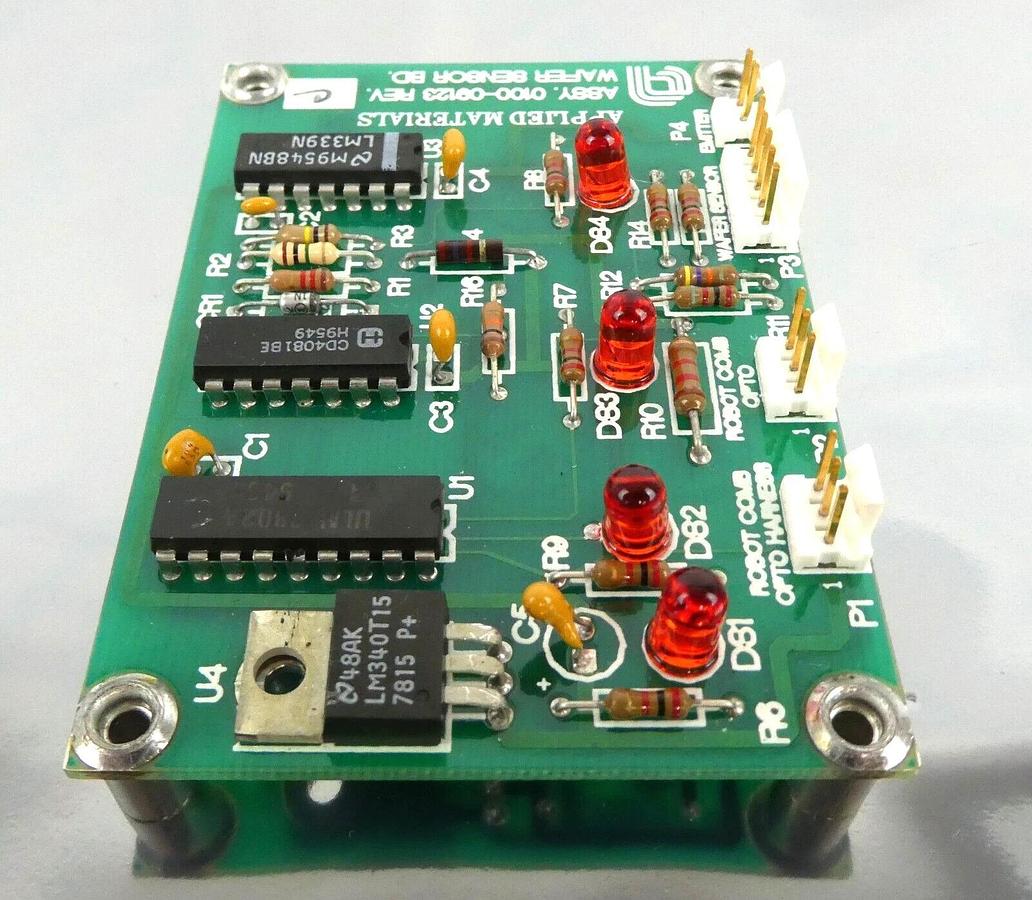 Used AMAT Applied Materials 0100-09123 Wafer Sensor PCB P5000 Precision 5000 Working
