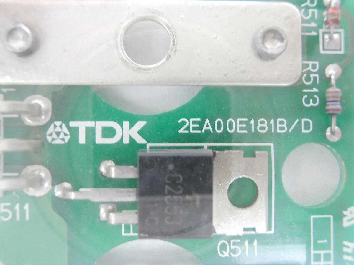Used TDK 2EA00E181B/D Power Supply LED PCB TEL Tokyo Electron ACT12 Working Surplus